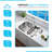 KBFmore Bowl Undermount Classic Kitchen Sink with Sink Accessories-93577365
