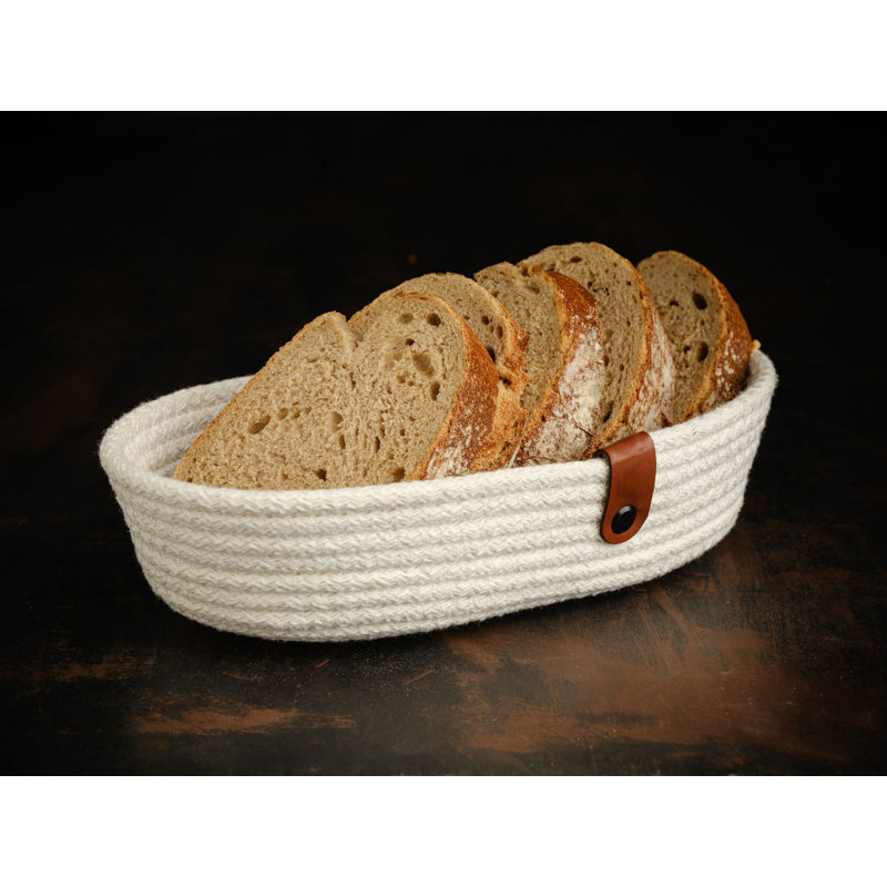 Latitude Run Decorative Basket, Ecru