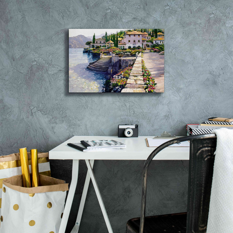 «Stairway to Carlotta» par Howard Behrens, impression sur toile giclée sur toile, H 12 po x l 18 po x P 0,75 po