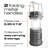 Bell + Howell Collapsible Portable Power Fan Lantern 300 Lumens