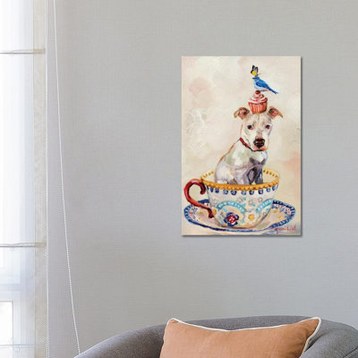Pitty Party by Karen Weber - Painting on Canvas