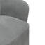Chaise rembourrée Faouzi avec roulettes-579871247