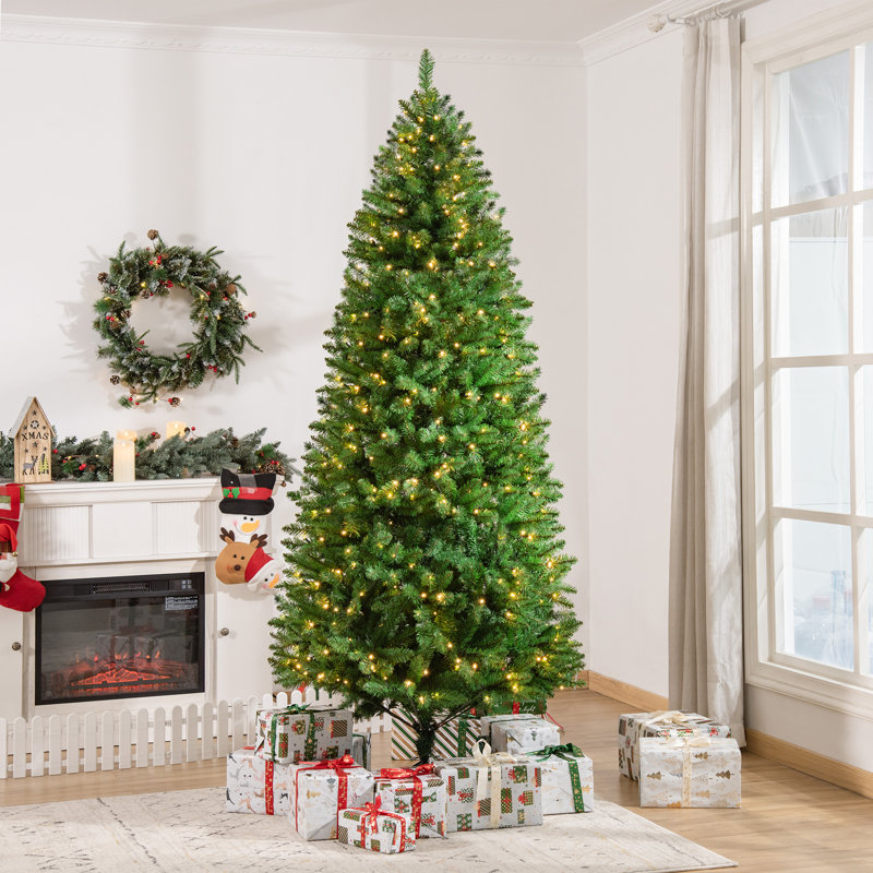 88.5' H Lighted Artificial Pine Christmas Tree