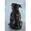 Statue bouledogue en aluminium Nifao