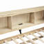 Lit de jour avec lit gigogne, armoires de rangement et ports USB-1513781046