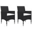Ensemble bistro rectangulaire pour 2 personnes avec coussins-632762119-632762120