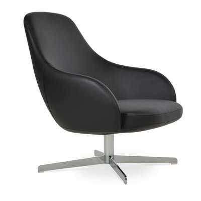 Gazel Arm Lounge 4 Star Swivel Chair