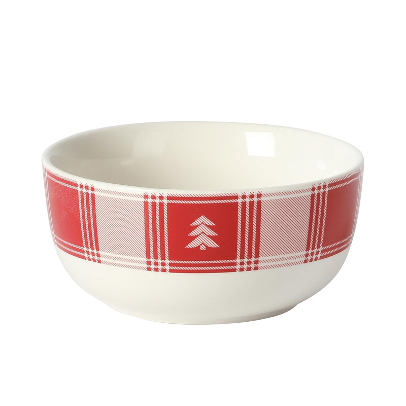 Ensemble de vaisselle ronde en grès 12 pièces Martha Stewart
