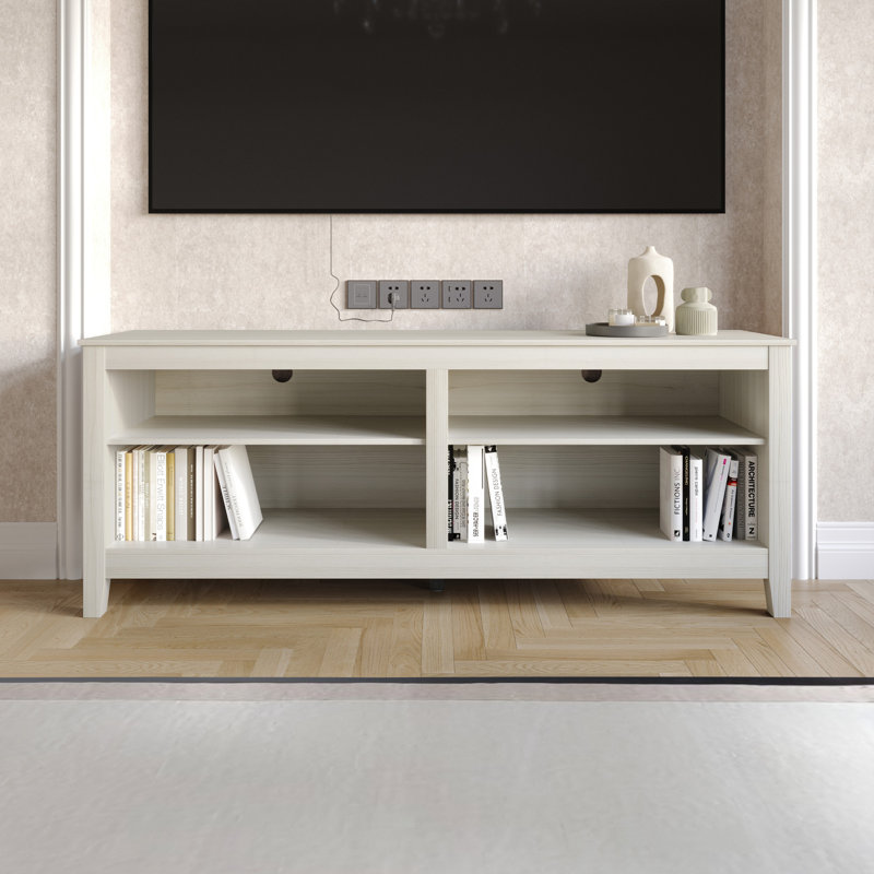 Kittery 58" TV Stand, Light Gray