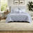 Modern Reversible Bedding Sets, Polyester Full Queen Floral Quilt for Home