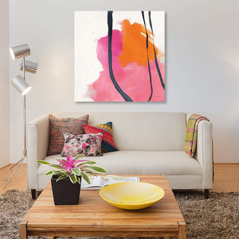 Somersault II by Mike Schick - Print, 12" H x 12" W x 0.75" D, No Mat, Wrapped Canvas