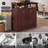 Caffey Double Tilt Out Trash Can Cabinet For 20 Gallon Garbage Can-111532586