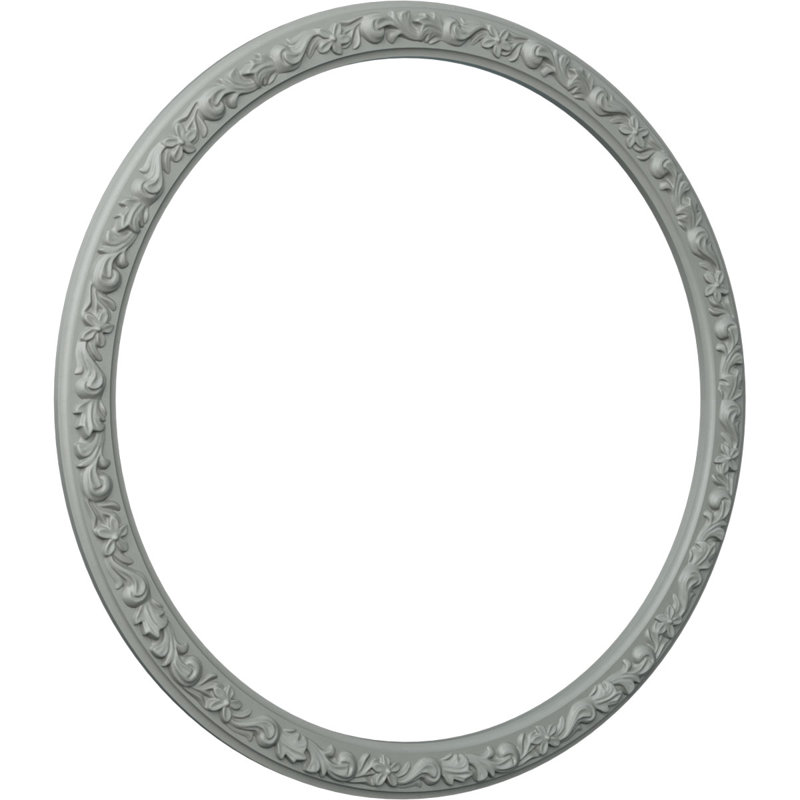 Ensemble d'anneaux de plafond Kent, H 28,75 po x l 28,75 po x P 0,375 po, Simple (1/4 d'un cercle complet)