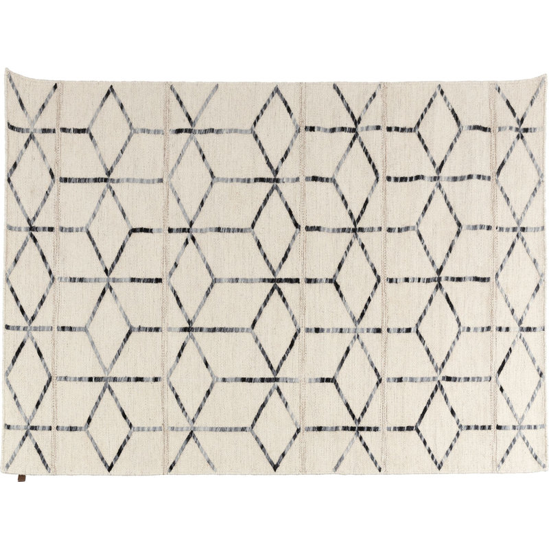 Nanok Geometric Hand Woven Area Rug, Rectangle 200 x 300cm