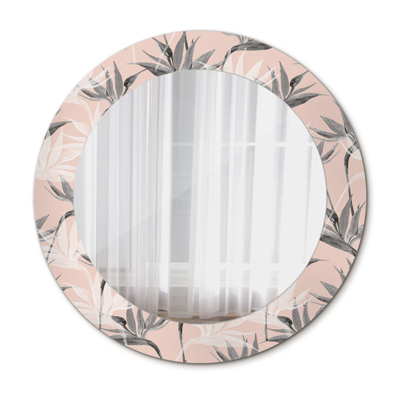 Huldar Glass Flat Wall Mirror