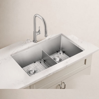 Standart PRO™ Undermount Double Bowl Sink