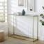 Motto 107cm Glass Top Console Table