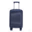 14 "/ 20" 2 pièces / ensemble dans un bagage à roulettes en ABS, avec serrure à combinaison et ouverture avant, étui à cosmétiques 14 "(bleu marine)-130173821-130173825