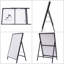 Cadre pour affiche DEL sur pied H 40 po x l 23,6 po x P 17,5 po