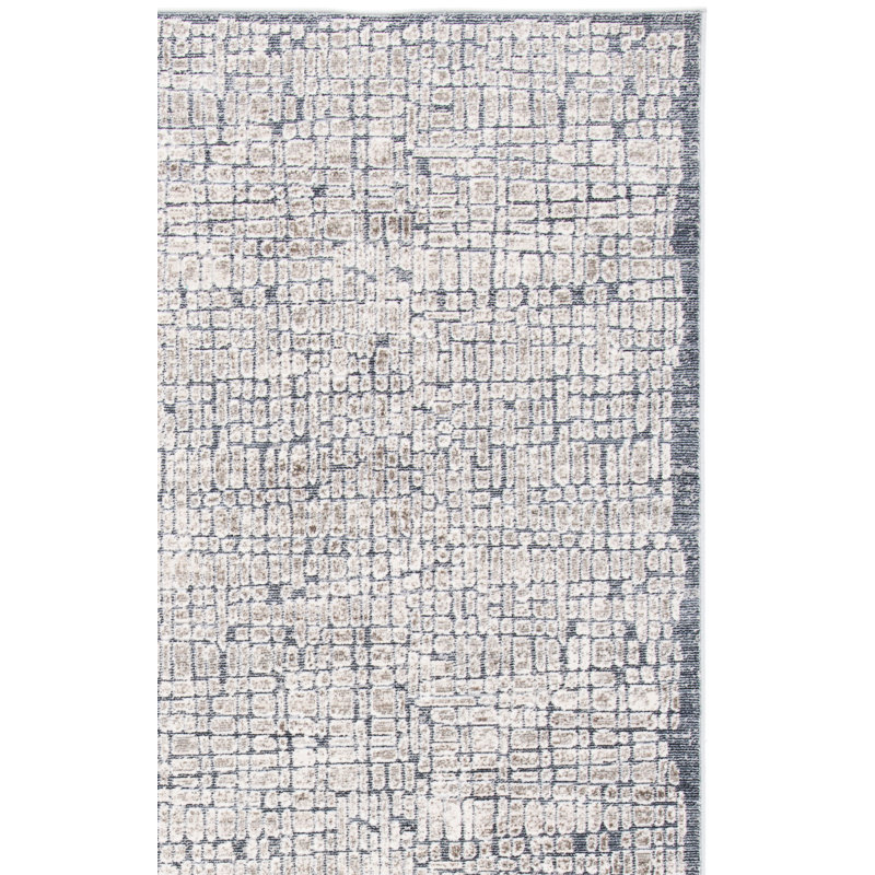 History 500 Performance Abstract Rug, Rectangle 5'3" x 7'7"