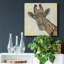 Motif de girafe - reproduction sur toile tendue-2075276054
