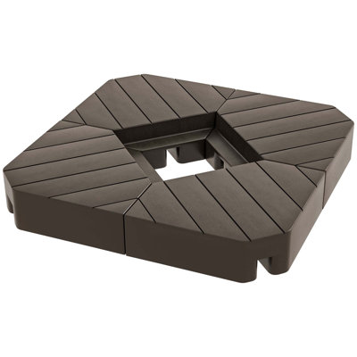 Ensemble de poids polyvalent pour parasol pour plus de stabilité et de commodité