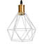 Braylene 1 - Light Black/Gold Single Pendant-244374696