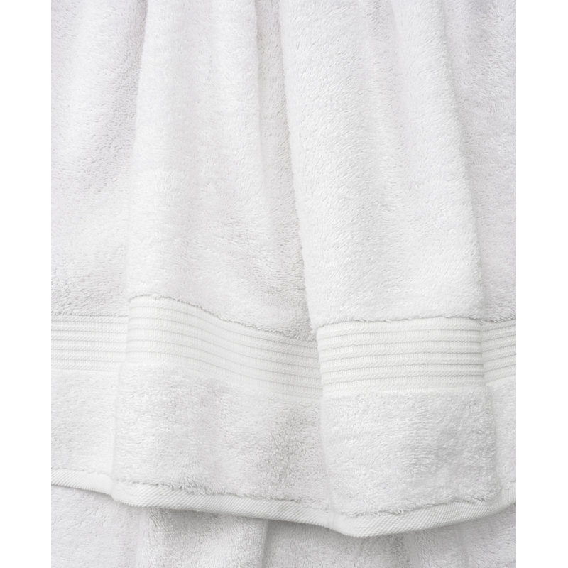 100% Cotton Luxury Turkish  6 Piece Bath Towel Set, Super Soft and Absorbent, White
