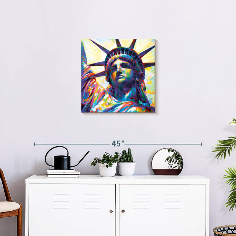 Portrait de Nicci Lady Liberty, H 20 po x l 20 po