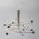 Arbor 20-Light LED Sputnik Modern Linear Chandelier