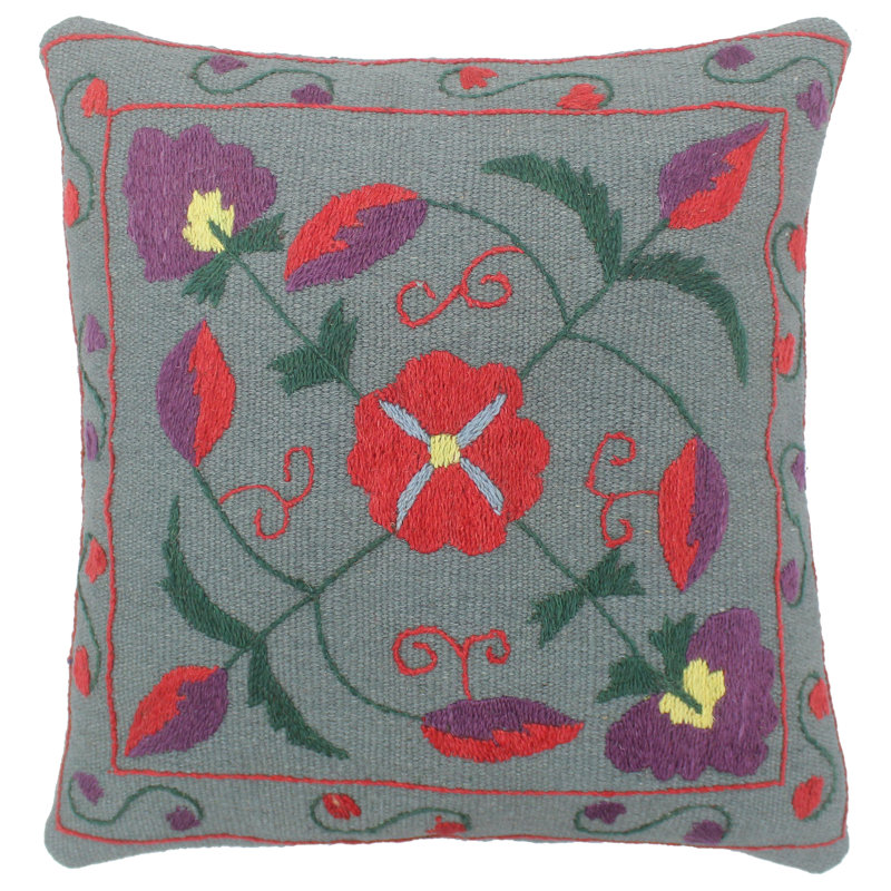 Coussin Boho Chic Bartley Kilim Suzani