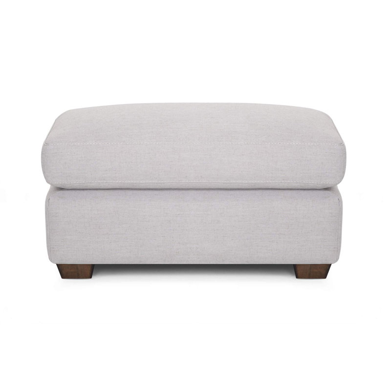 Repose-pieds Franchell, Mélange de polyester gris clair