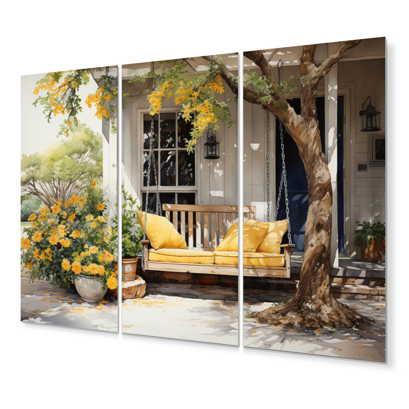 Osborn - Ensemble de décoration murale floral en métal