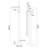 Freestanding Waterfall Tub Filler with Hand Shower-110871801