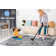 Naar Payas Area Rugs, Grey/Blue/Traditional Accent Power Loom Machine -Crafted Rug