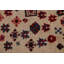 Tapis unique en laine noué à la main de style années 1960 de 6 pi 7 po x 9 pi 2 po bleu / beige Harvee