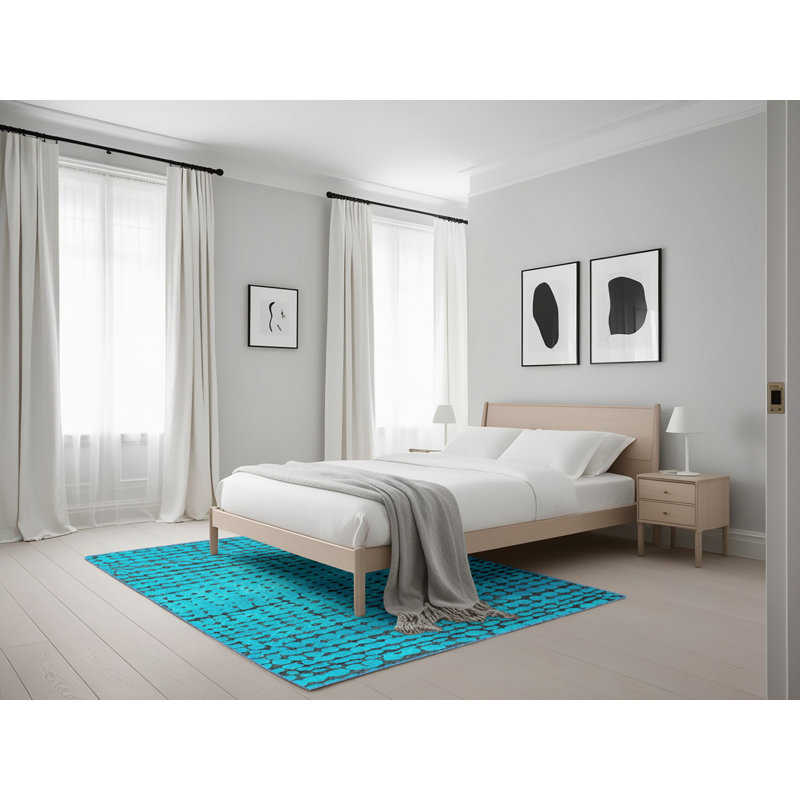 Tapis abstrait moderne 4394, Rectangle 5 pi x 7 pi