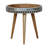 Small Patterned Nordic Style End Table