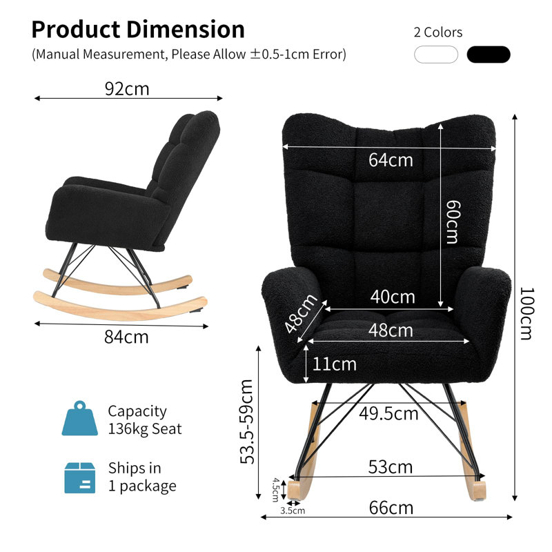 Rocking Chair, Black