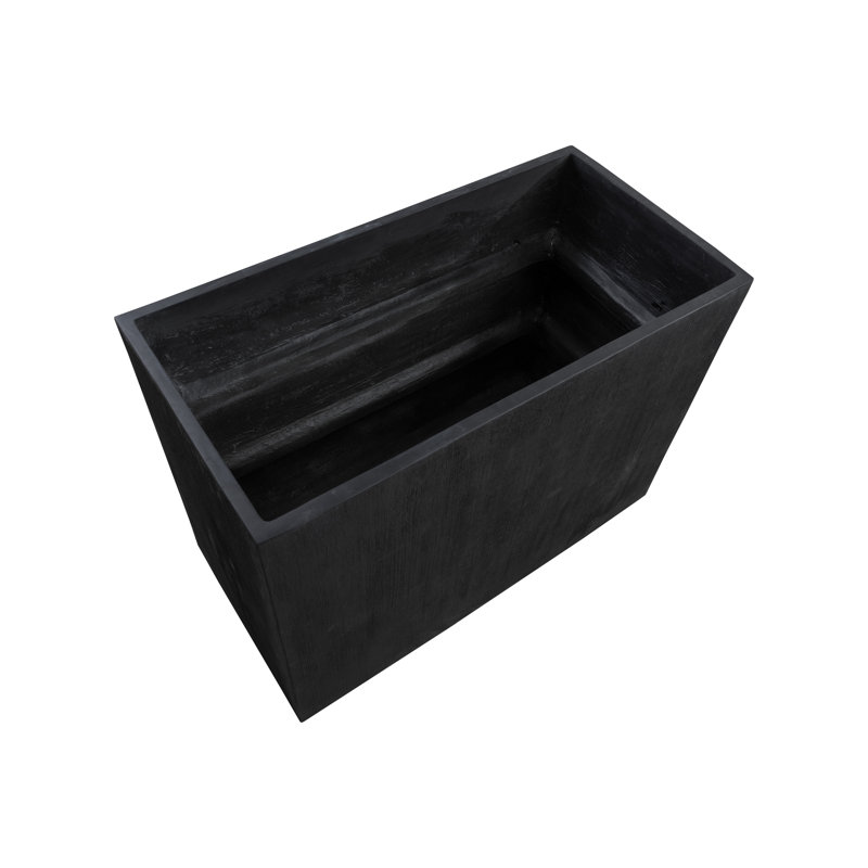 Perkey Concrete Planter, 36" H x 48" W x 24" D, Taupe