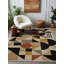 Tapis à motif géométrique en coton et polyester à imprimé numérique Gustin Collection-1987267003