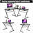 Bourdon Modular L-Shaped Iron Writing Desk-983694523