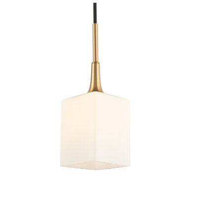 Luminaire suspendu simple à 1 lumière Shults