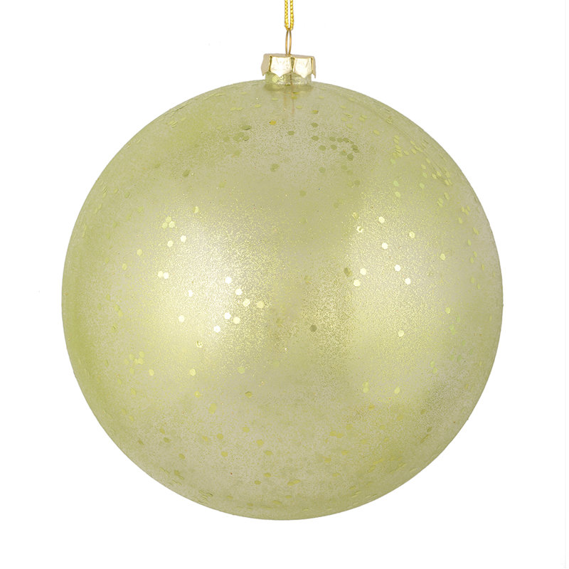 Glitter Clear Ball, Celadon, 6