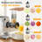4-In-1 Multifunction Stand Mixer With Fermentation, 5.3QT Electric Dough Mixer