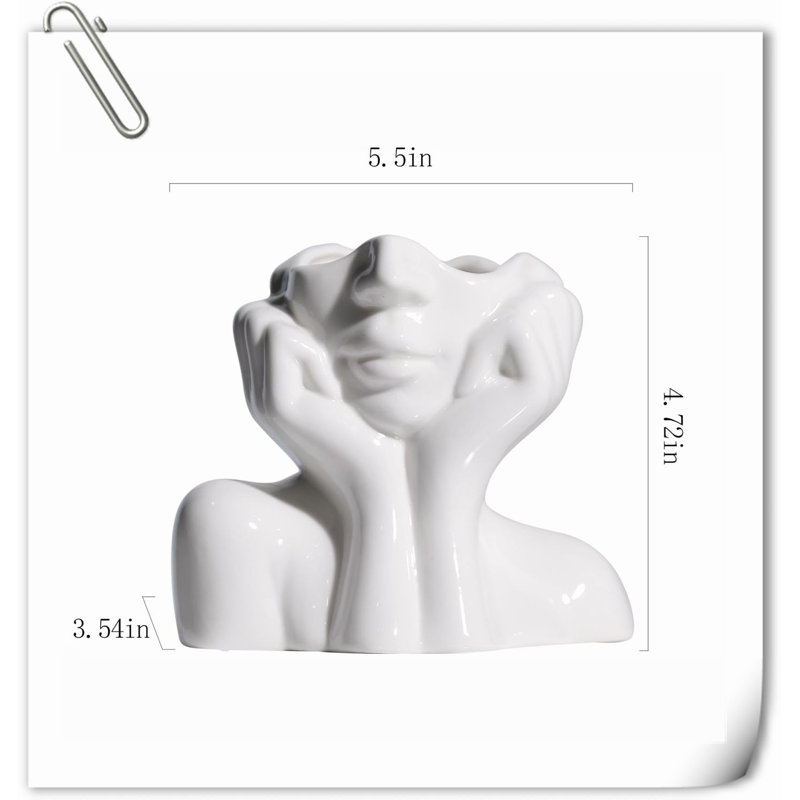 Georgica Ceramic / Porcelain Table Vase