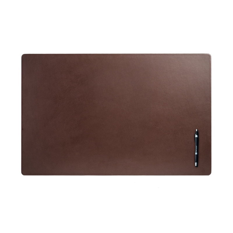Tapis de bureau sans rail Bramfield, Brun chocolat