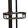 Kauai III 8-in Rain Showerhead Shower System with Slide Bar and Integrated Soap Dish