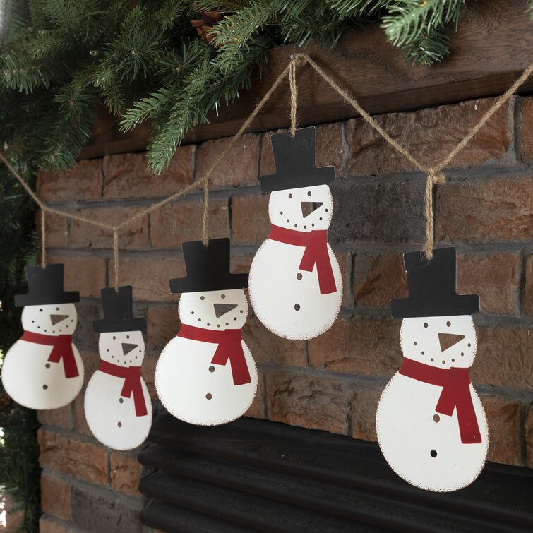 Rustic Wood Snowman Decor — Orchard Hills Floral & Gifts