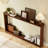 Walnut 70.1" Table With Storage Function, Modern Style For Hallway, Bedroom, Kitchen - Wear , Easy To Assemble Quick-1793481857